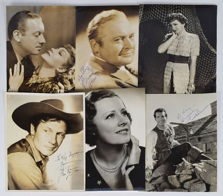 Lot #879 Actors and Actresses: 50 legendary stars of the silver screen - Image 3