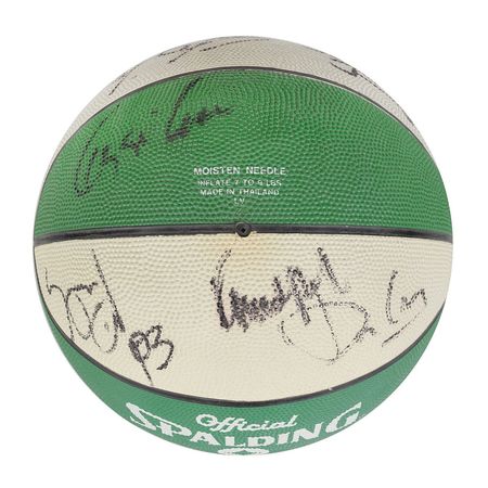 Lot #1091 Boston Celtics Basketball - Image 4