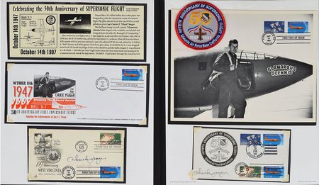 Lot #434 Chuck Yeager First Day Covers - Image 2