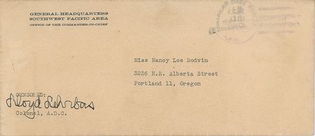 Lot #322 Douglas MacArthur: 