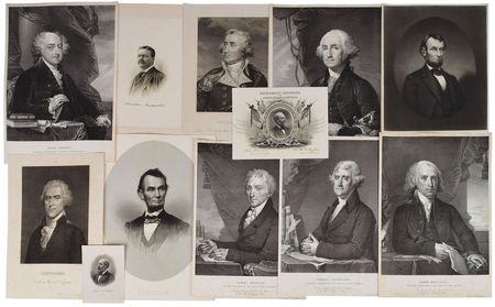 Lot #127 Presidential Portraits Group Lot - Image 1