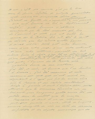 Lot #308 Charles de Gaulle: A letter 