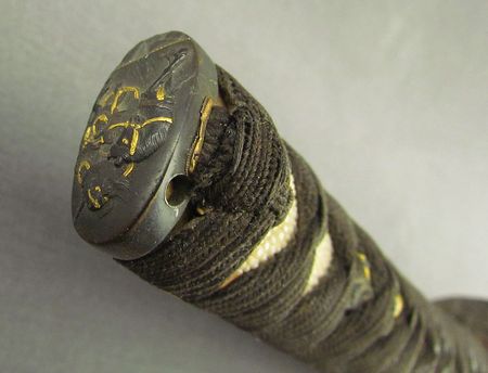 Lot #319 Japanese Sword and Pistol Surrendered by Col. Hitoshi Masaki: Historic Japanese officer's pistol and heirloom sword surrendered at war's end in 1945 - Image 10