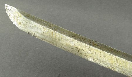 Lot #319 Japanese Sword and Pistol Surrendered by Col. Hitoshi Masaki: Historic Japanese officer's pistol and heirloom sword surrendered at war's end in 1945 - Image 11