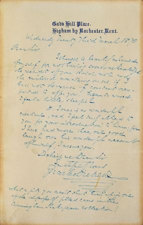 Lot #565 Charles Dickens: Dickens references 
