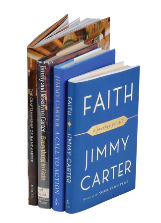 Lot #95 Jimmy and Rosalynn Carter Books - Image 1