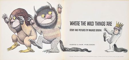Lot #597 Maurice Sendak: Sought-after first edition of Where the Wild Things Are, signed by the author-illustrator - Image 2