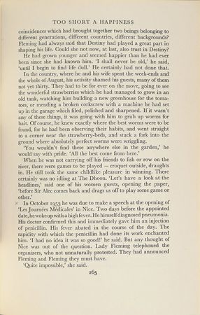 Lot #189 Alexander Fleming: Fleming recovers from pneumonia, thanks to his discovery - Image 2