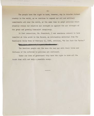 Lot #80 John F. Kennedy Handwritten Notes - Image 4