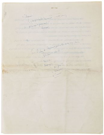 Lot #80 John F. Kennedy Handwritten Notes - Image 5