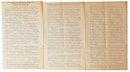 Lot #80 John F. Kennedy Handwritten Notes - Image 6