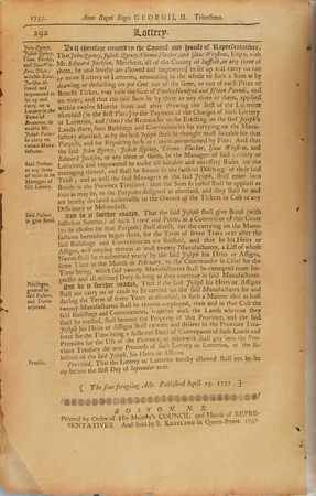 Lot #155 Colonial Massachusetts Document - Image 2