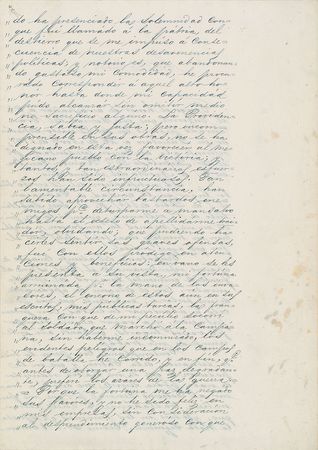 Lot #257 Antonio Lopez de Santa Anna: Santa Anna on his exile from Mexico - Image 2