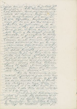 Lot #257 Antonio Lopez de Santa Anna: Santa Anna on his exile from Mexico - Image 4