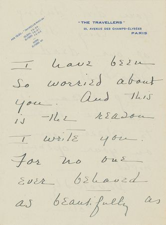 Lot #681 Cole Porter: Cole Porter to Peggy Wood, on her role in The Cat and the Fiddle - Image 3