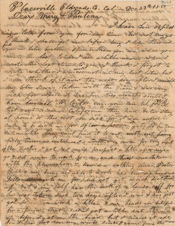 Lot #254 Gold Rush: Crime and punishment during the California Gold Rush?