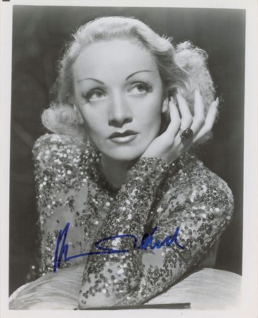 Lot #1007 Marlene Dietrich Signed Photographs - Image 3