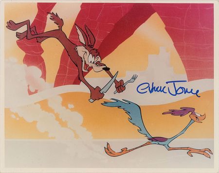 Lot #1030 Chuck Jones Signed Photographs - Image 1