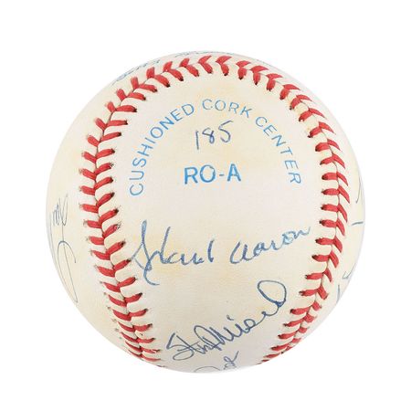 Lot #1090 Baseball: 3000 Hit Club Baseball - Image 1