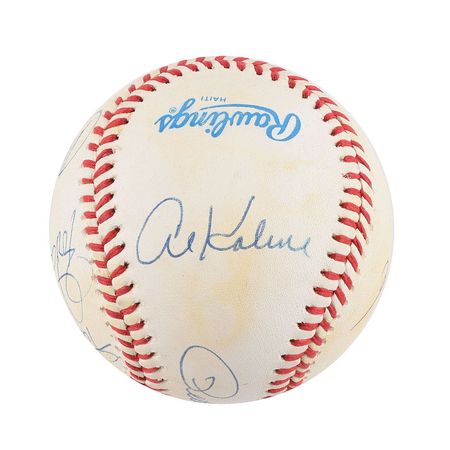 Lot #1090 Baseball: 3000 Hit Club Baseball - Image 3