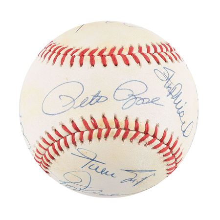 Lot #1090 Baseball: 3000 Hit Club Baseball - Image 4