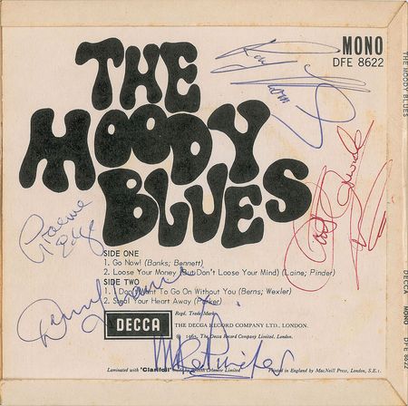 Lot #791 The Moody Blues 45 RPM Record - Image 1