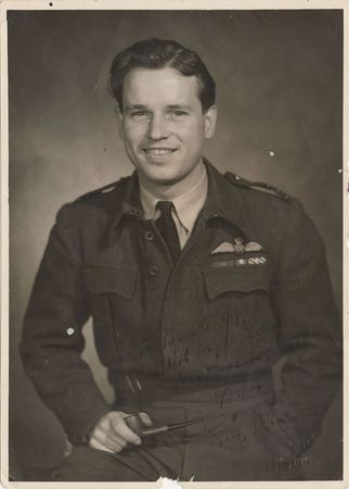 Lot #316 Guy Gibson: Remarkable signed portrait of