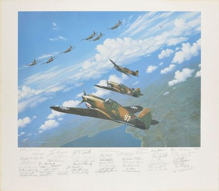 Lot #362 Flying Tigers Print