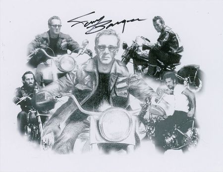 Lot #280 Hell's Angels: Barger and Christie Signed Photographs - Image 1