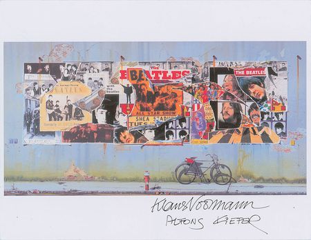 Lot #750  Beatles: Klaus Voormann - Image 1