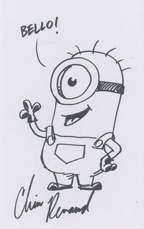 Lot #1113 Chris Renaud Group of (3) Sketches Sketches - Image 2