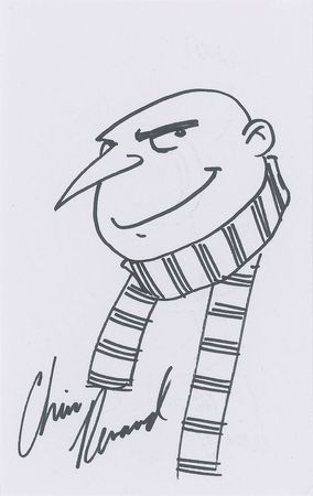 Lot #1113 Chris Renaud Group of (3) Sketches Sketches - Image 3