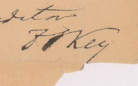 Lot #579 Francis Scott Key Endorsement - Image 2