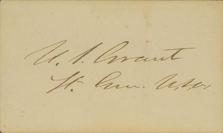 Lot #36 U. S. Grant Signature - Image 2
