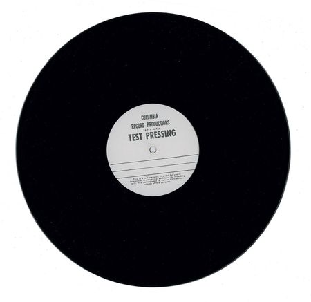 Lot #694 The Eagles: Fully signed Columbia test pressing of Hotel California - Image 2