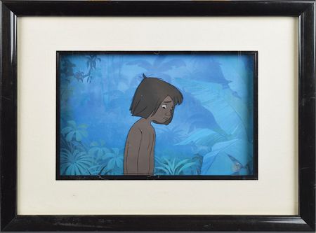 Lot #1222 Mowgli production cel from The Jungle Book - Image 1