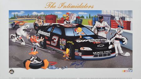 Lot #1095 Dale Earnhardt Lithograph - Image 1