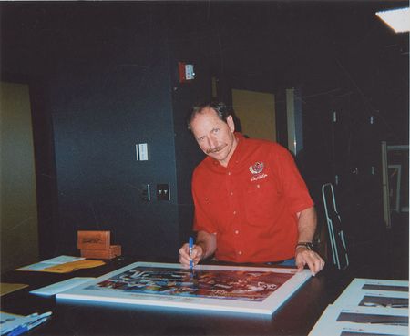 Lot #1095 Dale Earnhardt Lithograph - Image 2