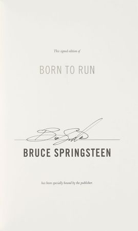 Lot #806 Bruce Springsteen Book - Image 1