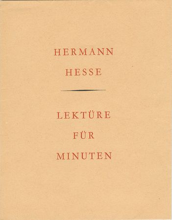 Lot #632 Hermann Hesse - Image 2
