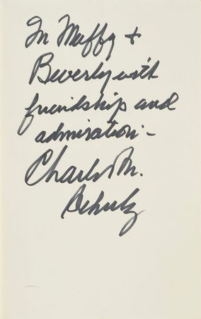 Lot #1281 Charles Schulz Signed Book Book - Image 1