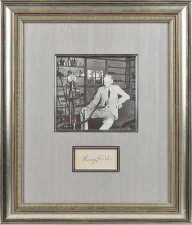 Lot #171 Henry Ford Signature - Image 1