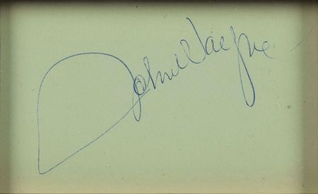 Lot #874 John Wayne Signature - Image 2