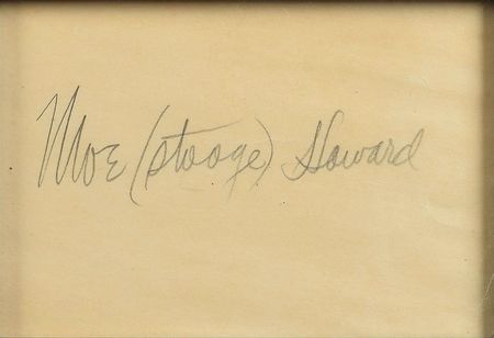 Lot #870 Three Stooges Signatures - Image 4