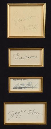 Lot #853 Marx Brothers Signatures - Image 2