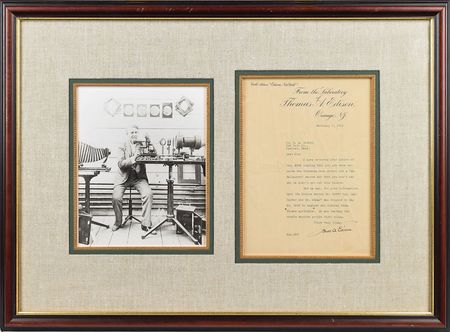 Lot #181 Thomas Edison: 