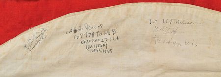 Lot #310 Captured German Flag Flag - Image 3