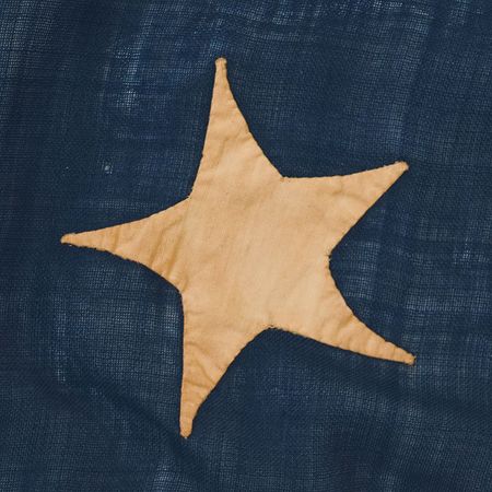 Lot #385 Indian Wars: 38-Star American Flag: Desirable 38-star American flag, once displayed at Fort Benning - Image 2