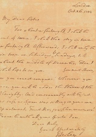 Lot #213 John Wesley - Image 1