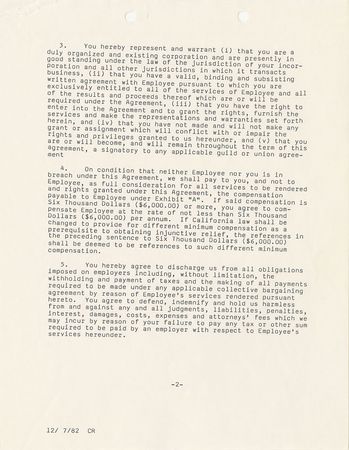Lot #936 Michael Landon - Image 2